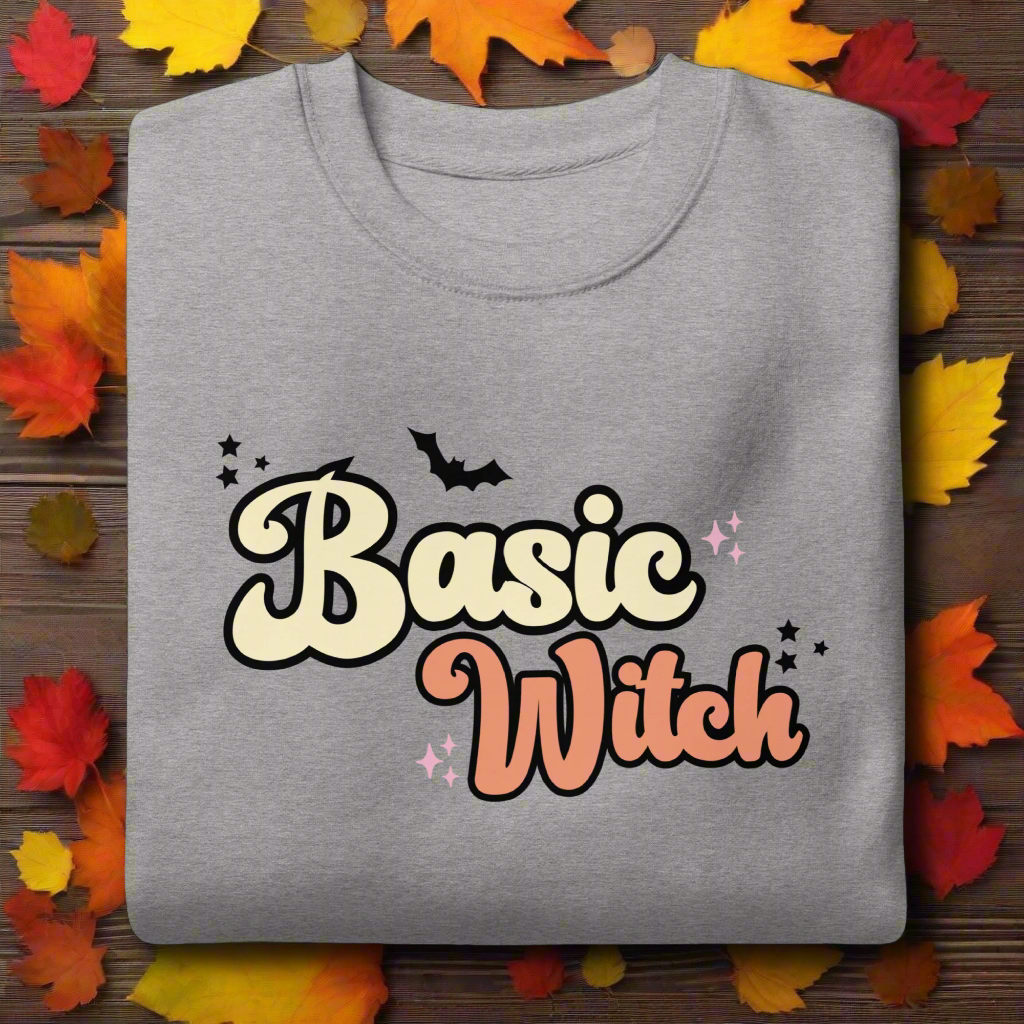 Basic Witch | Soft-Wash Sweatshirt - Syntax & Alchemy