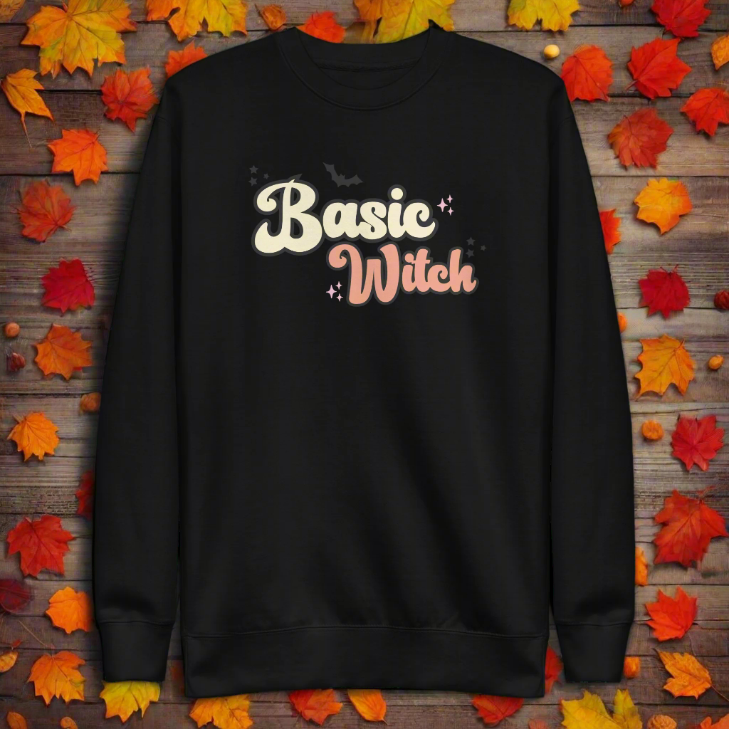 Basic Witch | Soft-Wash Sweatshirt - Syntax & Alchemy