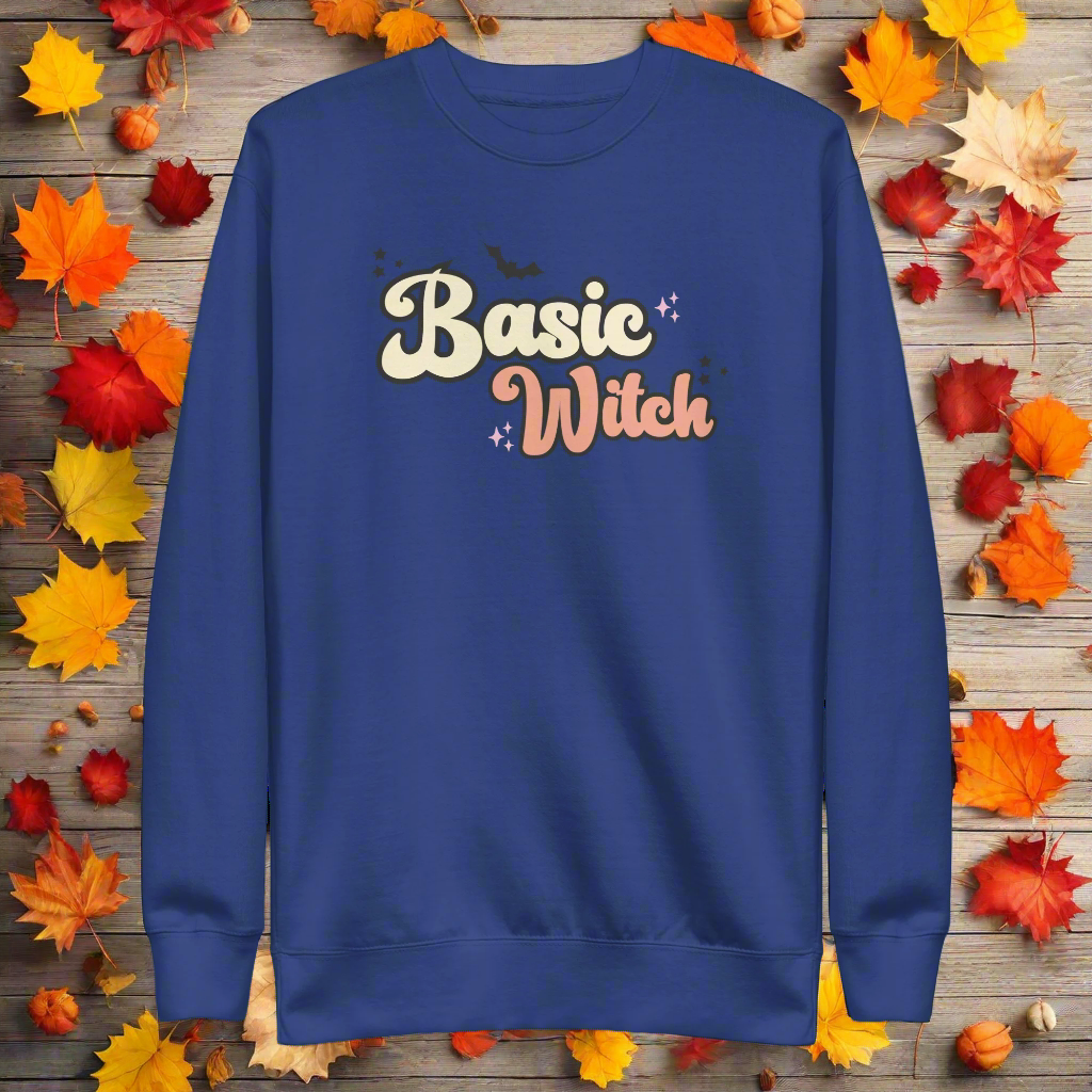 Basic Witch | Soft-Wash Sweatshirt - Syntax & Alchemy