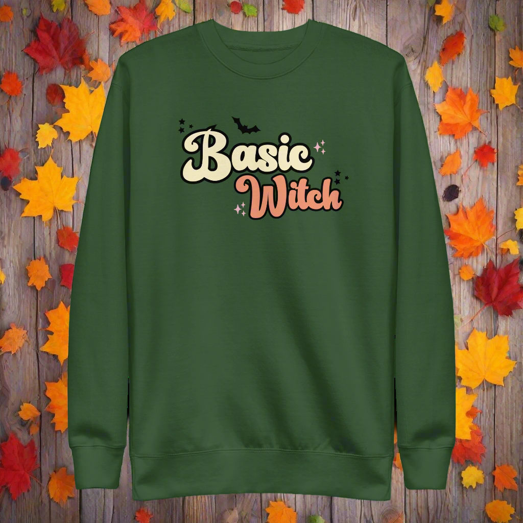 Basic Witch | Soft-Wash Sweatshirt - Syntax & Alchemy