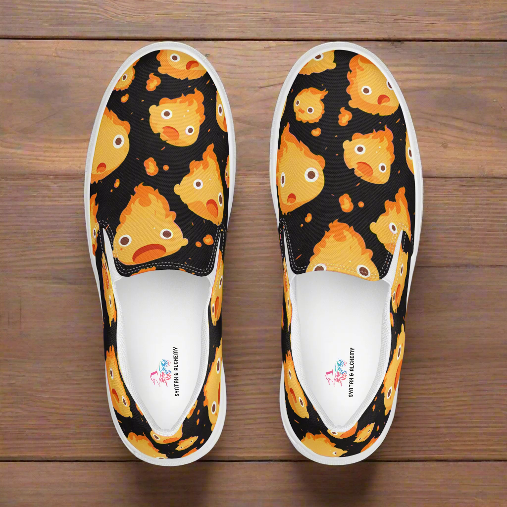 Calcifer | Women & Girls Slip On Shoes - Syntax & Alchemy