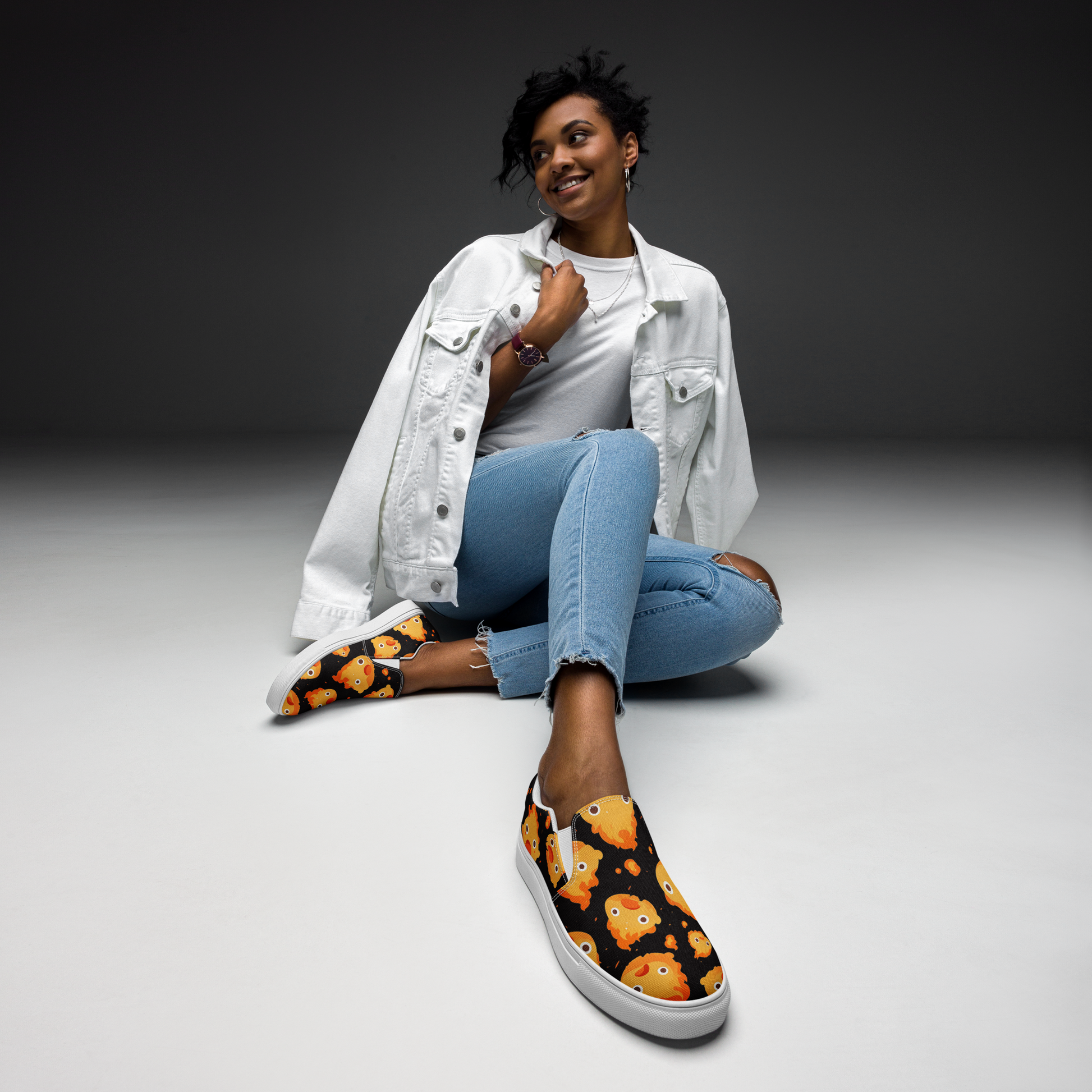 Calcifer | Women & Girls Slip On Shoes - Syntax & Alchemy
