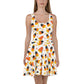 Candy Corn | Spandex-Blend Skater Dress - Syntax & Alchemy