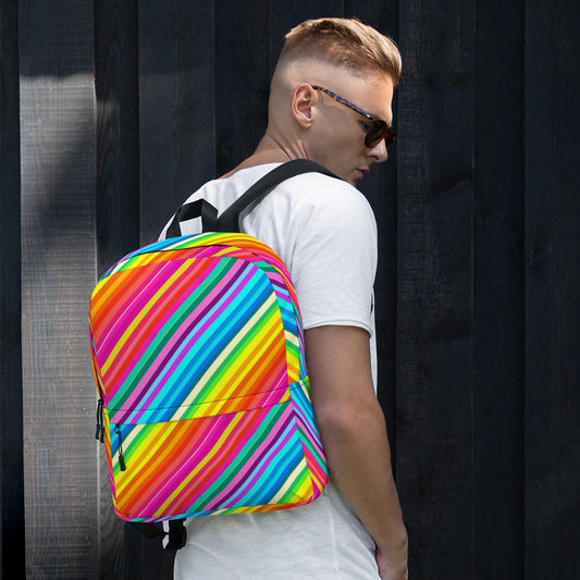 Candy Stripes | Ergonomic Backpack - Syntax & Alchemy