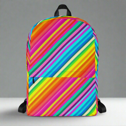 Candy Stripes | Ergonomic Backpack - Syntax & Alchemy