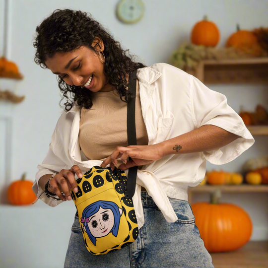 Coraline Button Eyes | Crossbody Bag - Syntax & Alchemy