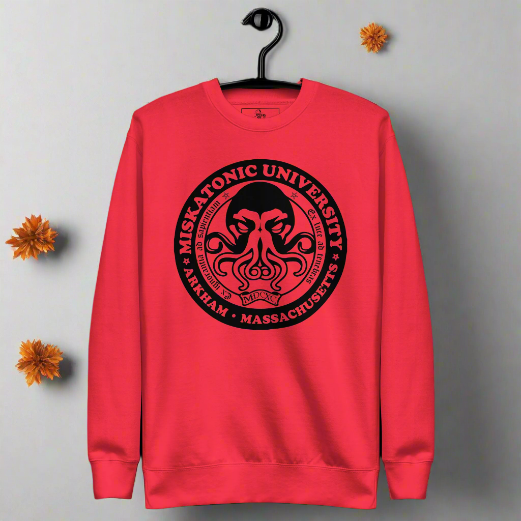 Cthulhu Miskatonic | Soft-Wash Sweatshirt - Syntax & Alchemy