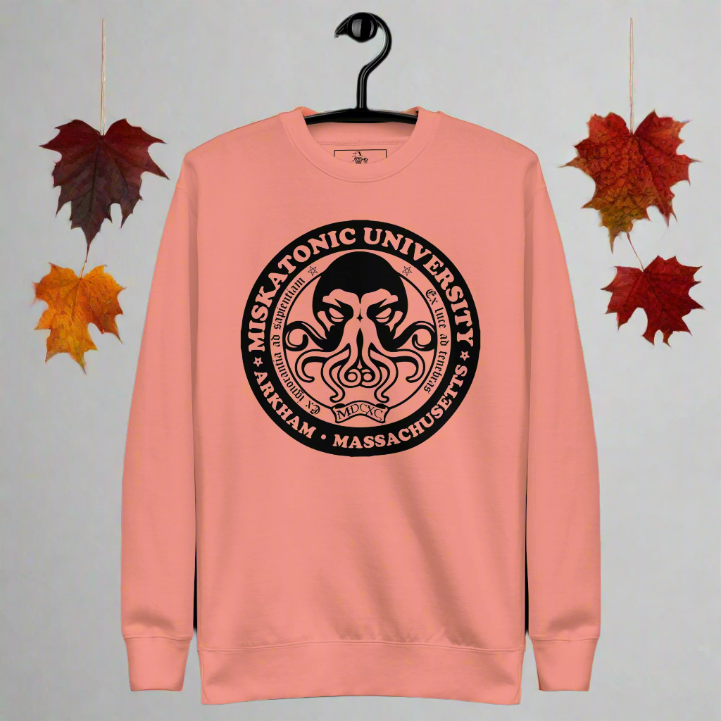 Cthulhu Miskatonic | Soft-Wash Sweatshirt - Syntax & Alchemy