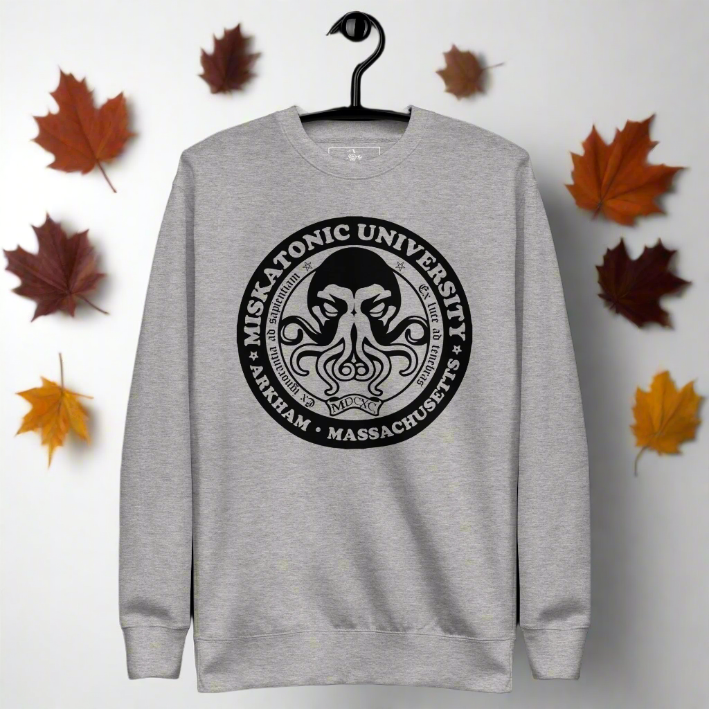 Cthulhu Miskatonic | Soft-Wash Sweatshirt - Syntax & Alchemy