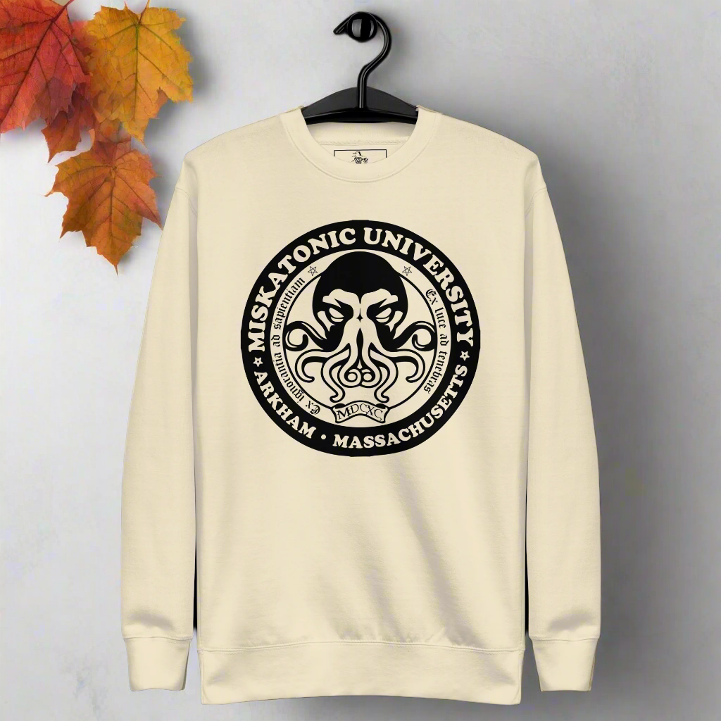Cthulhu Miskatonic | Soft-Wash Sweatshirt - Syntax & Alchemy