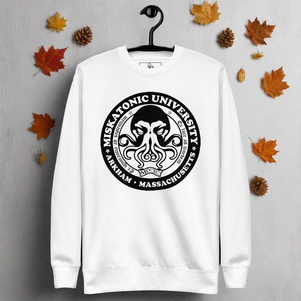Cthulhu Miskatonic | Soft-Wash Sweatshirt - Syntax & Alchemy