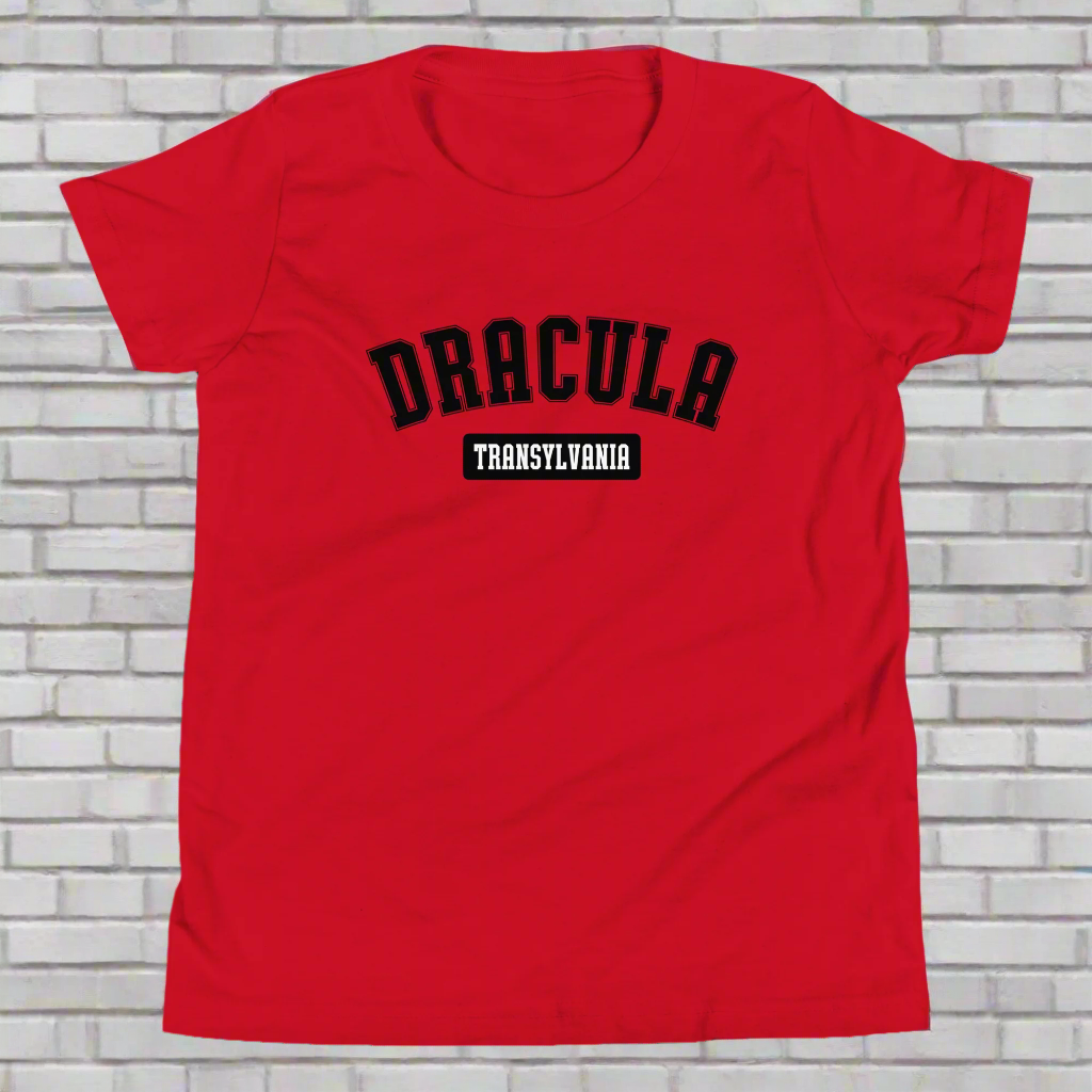 Dracula | Unisex Youth Short Sleeve T-Shirt - Syntax & Alchemy