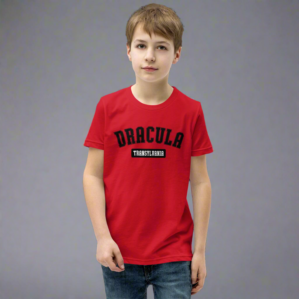 Dracula | Unisex Youth Short Sleeve T-Shirt - Syntax & Alchemy