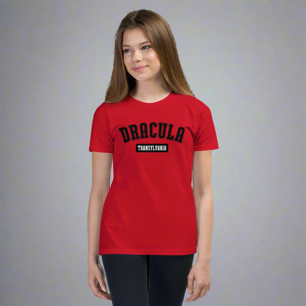 Dracula | Unisex Youth Short Sleeve T-Shirt - Syntax & Alchemy