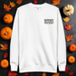 Graveyard Babe | Soft-Wash Sweatshirt | Embroidered | Black Lettering - Syntax & Alchemy