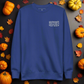 Graveyard Babe | Soft-Wash Sweatshirt | Embroidered | White Lettering - Syntax & Alchemy