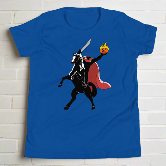 Headless Horseman | Unisex Youth Short Sleeve T-Shirt - Syntax & Alchemy