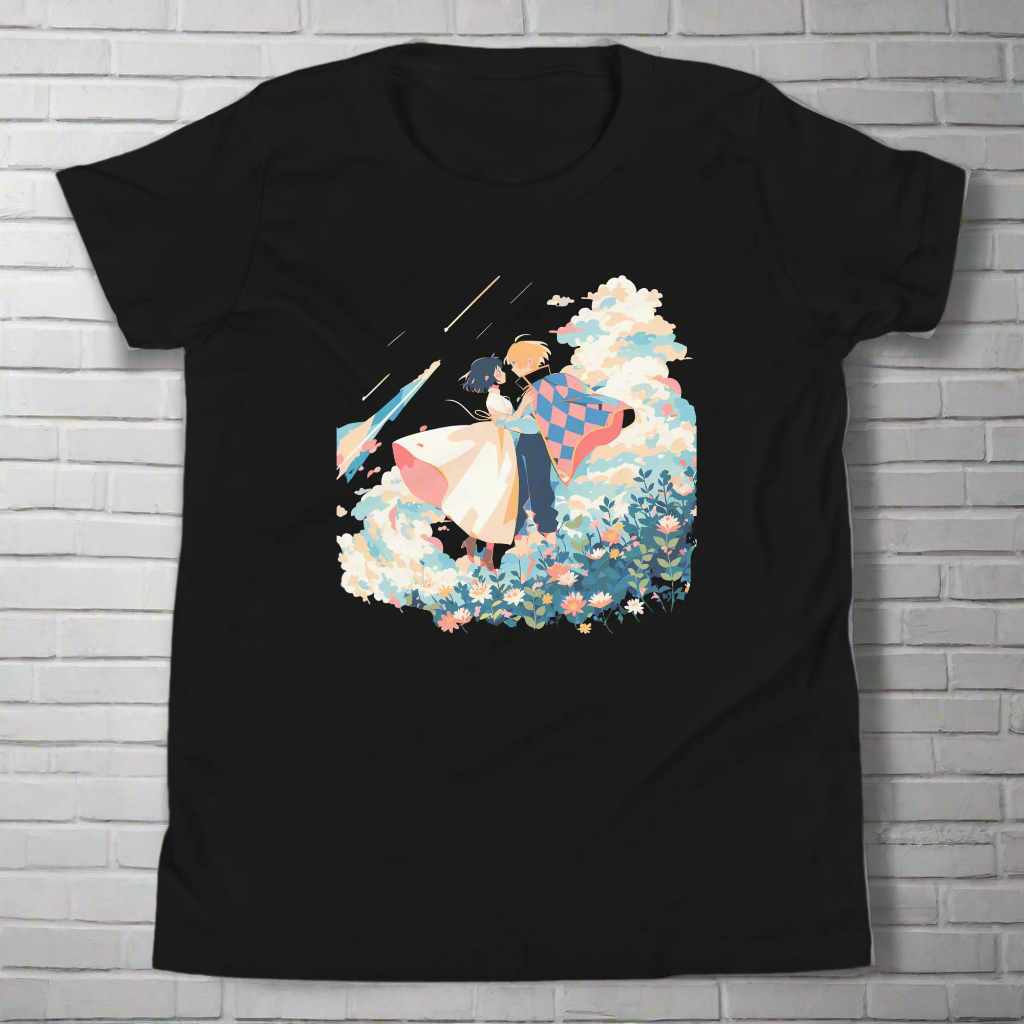 Howl & Sophie | Unisex Youth Short Sleeve T-Shirt - Syntax & Alchemy