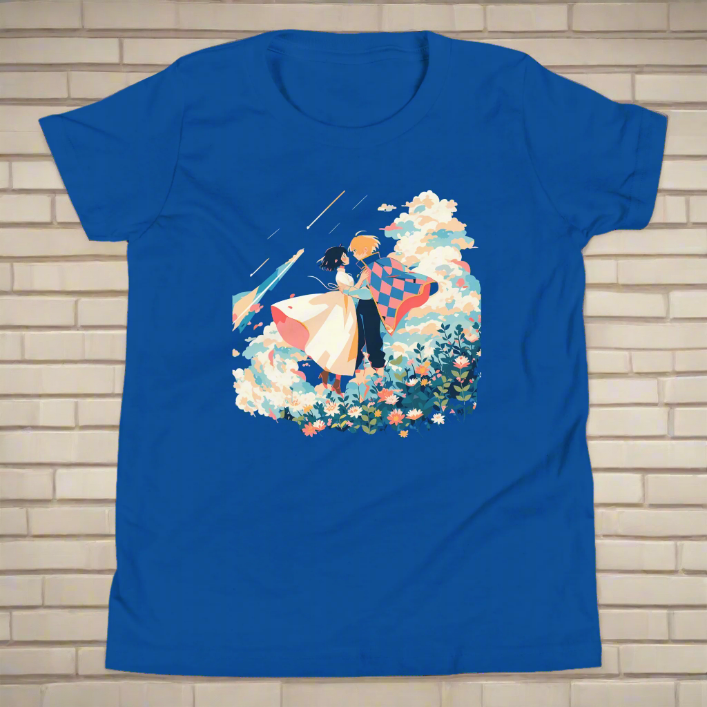 Howl & Sophie | Unisex Youth Short Sleeve T-Shirt - Syntax & Alchemy