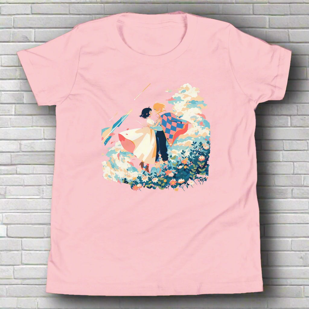 Howl & Sophie | Unisex Youth Short Sleeve T-Shirt - Syntax & Alchemy
