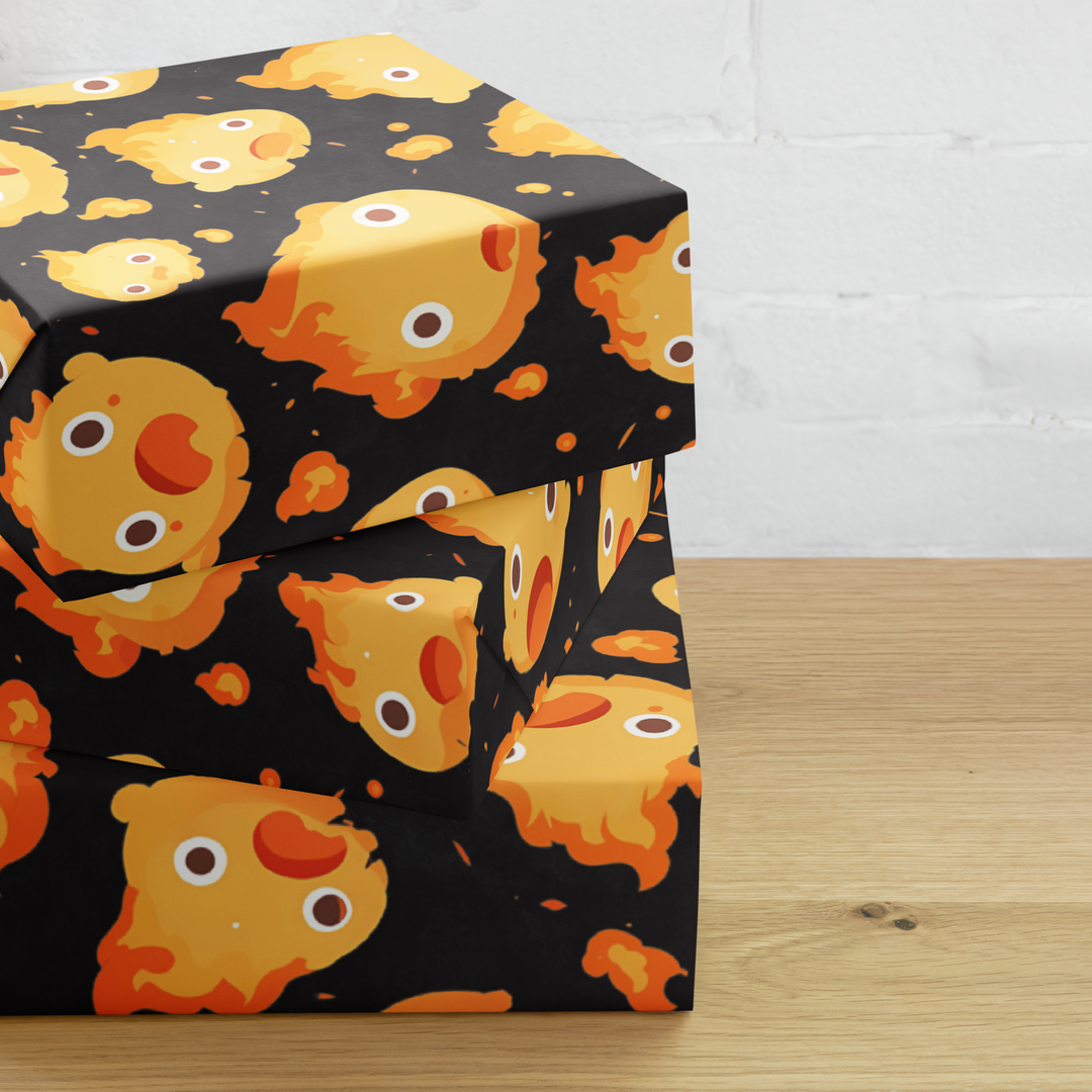 Calcifer | Wrapping Paper - Syntax & Alchemy