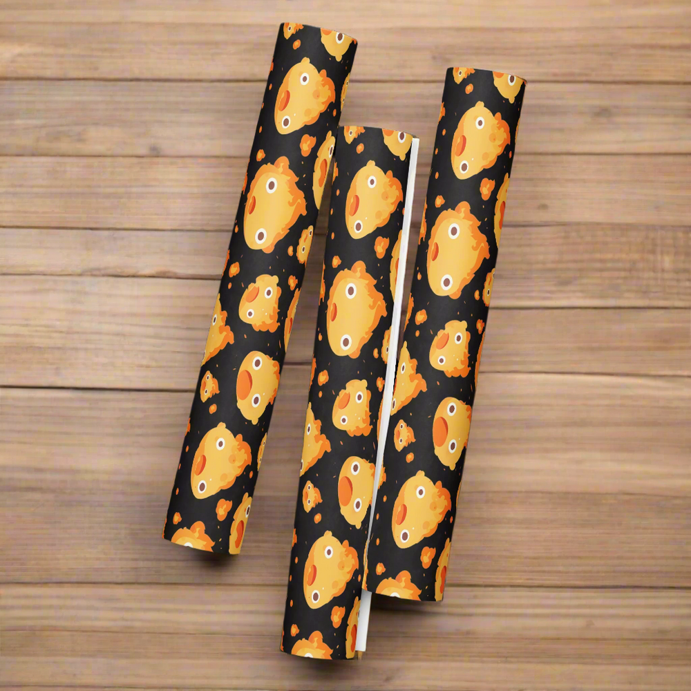 Calcifer | Wrapping Paper - Syntax & Alchemy