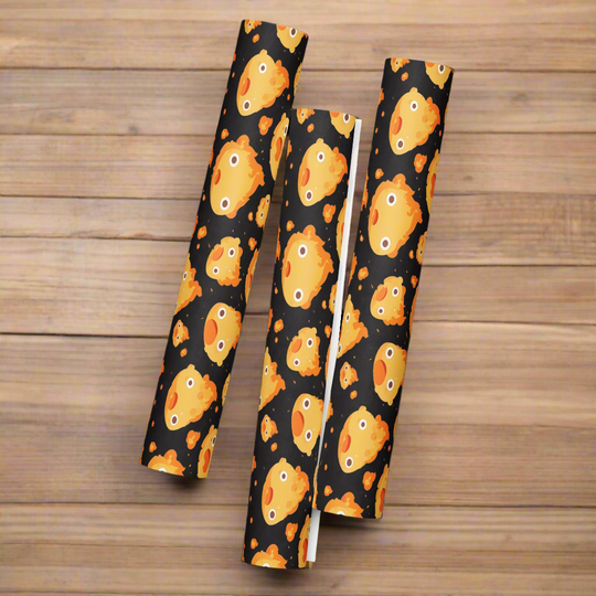 Calcifer | Wrapping Paper - Syntax & Alchemy