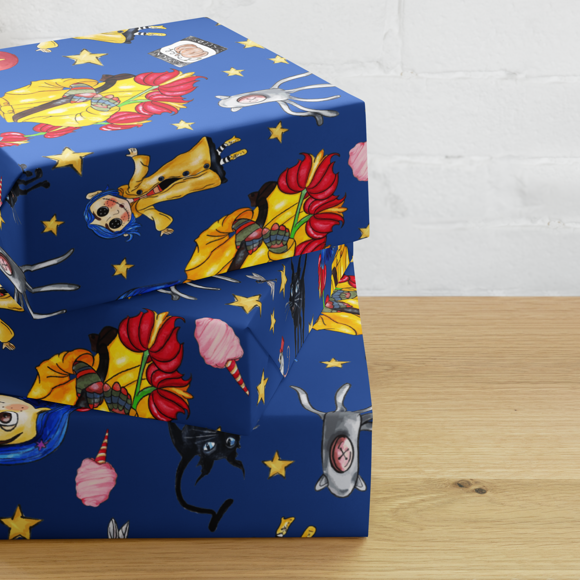 Twitchy Witchy Girl | Wrapping Paper - Syntax & Alchemy