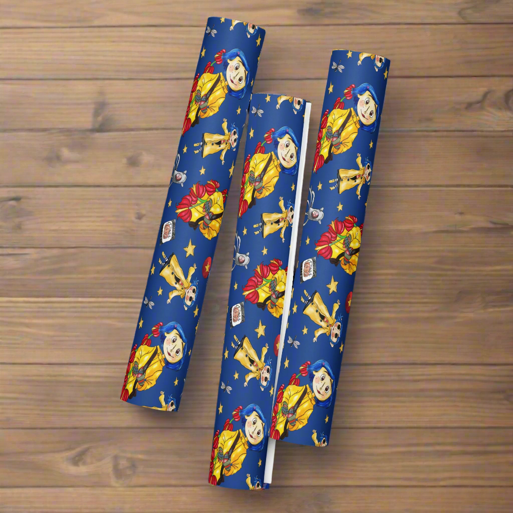 Twitchy Witchy Girl | Wrapping Paper - Syntax & Alchemy