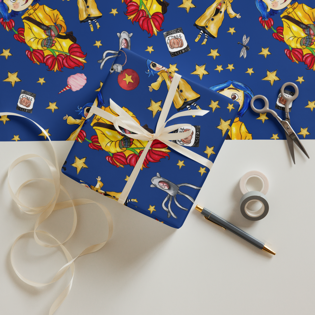 Twitchy Witchy Girl | Wrapping Paper - Syntax & Alchemy