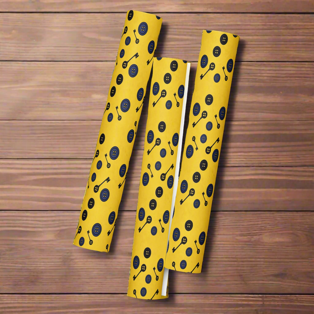 Coraline Buttons | Wrapping Paper - Syntax & Alchemy