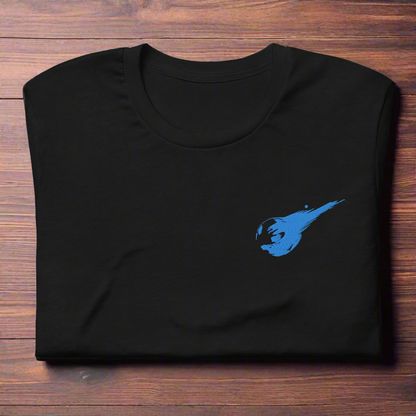 Jenova Meteor | Unisex Airlume Cotton T-Shirt | Embroidered - Syntax & Alchemy