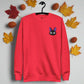 Jiji Cat | Soft-Wash Sweatshirt | Embroidered - Syntax & Alchemy