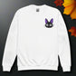 Jiji Cat | Youth Soft-Wash Sweatshirt | Embroidered - Syntax & Alchemy