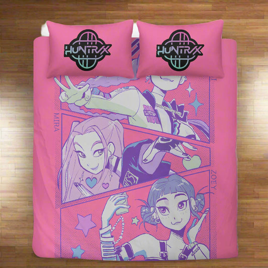 K-Pop Demon Hunters | Bedroom Duvet Set - Syntax & Alchemy