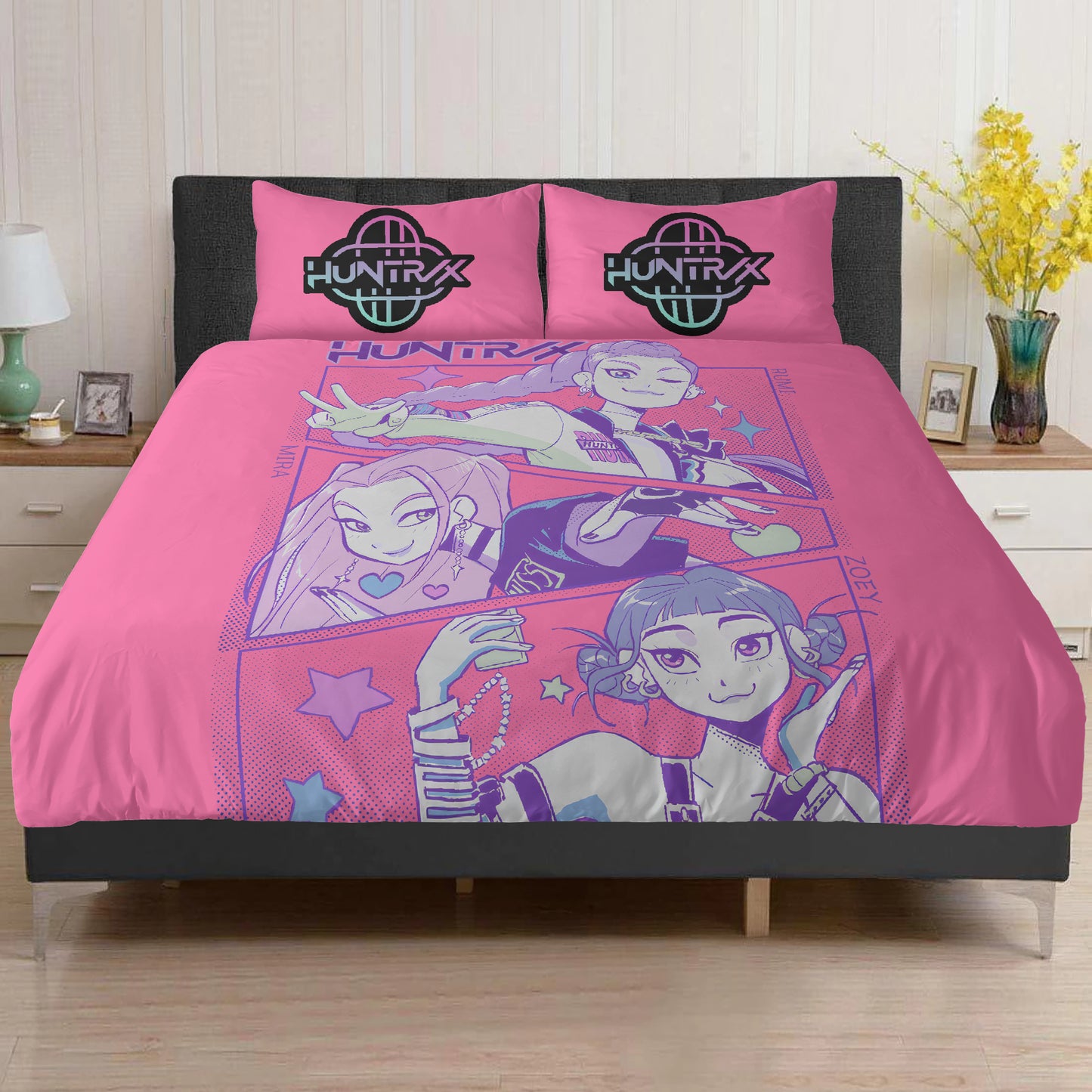 K-Pop Demon Hunters | Bedroom Duvet Set - Syntax & Alchemy