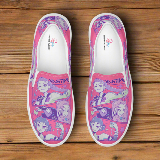 K-Pop Demon Hunters | Women & Girls Slip On Shoes - Syntax & Alchemy