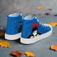 Kiki Red Bow | Women & Girls High Top Sneakers - Syntax & Alchemy