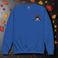 Kiki Red Bow | Youth Soft-Wash Sweatshirt | Embroidered - Syntax & Alchemy