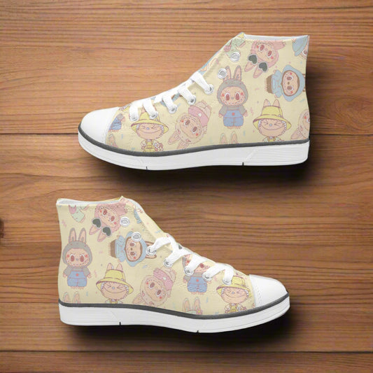 Labubu Monsters | Kids & Youth High Top Sneakers - Syntax & Alchemy