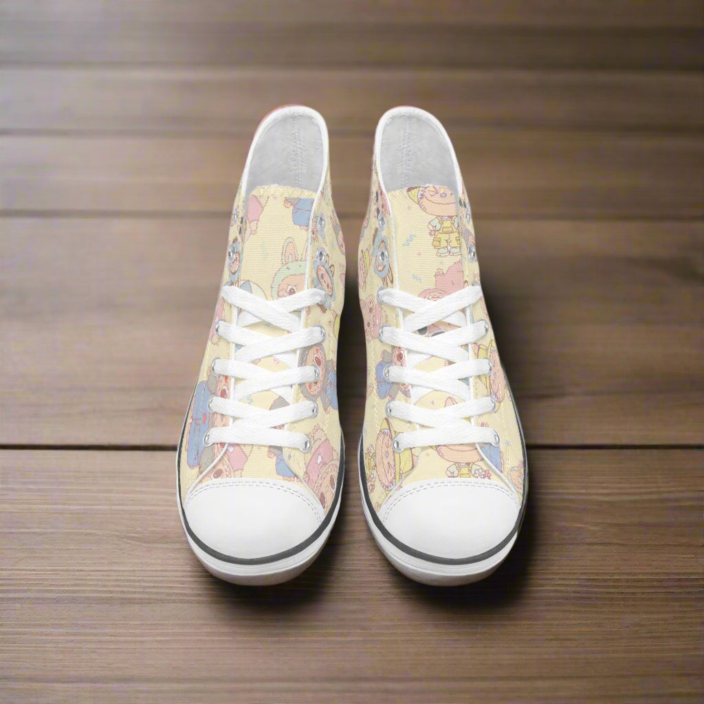Labubu Monsters | Kids & Youth High Top Sneakers - Syntax & Alchemy