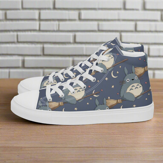 My Neighbor Tortoro | Women & Girls High Top Sneakers - Syntax & Alchemy