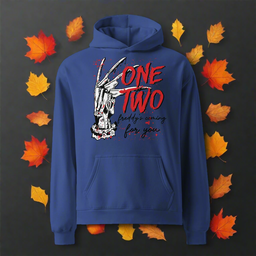 Nightmare On Elm Street | Oversized Unisex Fleece Hoodie - Syntax & Alchemy