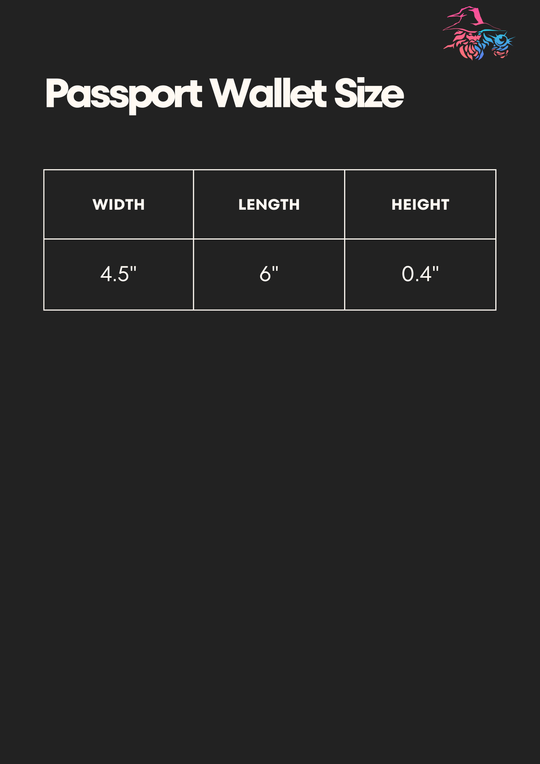 Coraline | Vegan Leather Passport Wallet