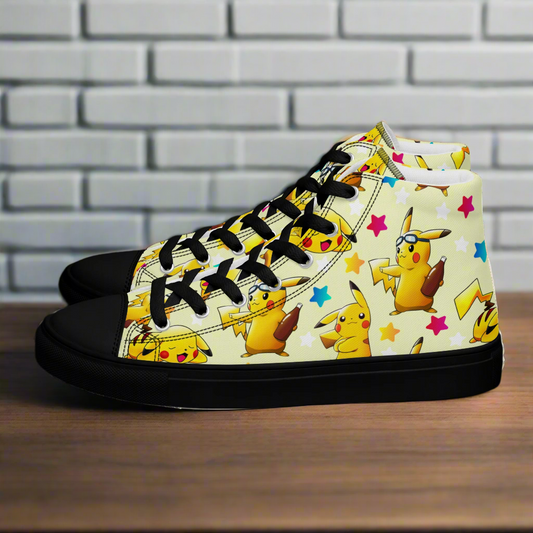 Pikachu | Men & Boys High Top Sneakers - Syntax & Alchemy