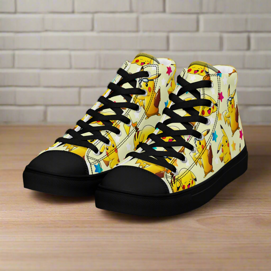 Pikachu | Men & Boys High Top Sneakers - Syntax & Alchemy