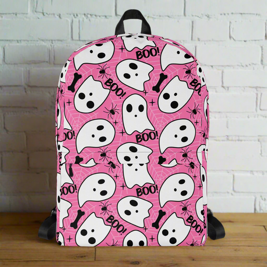 Pink Boo | Ergonomic Backpack - Syntax & Alchemy