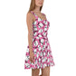 Pink Boo | Spandex-Blend Skater Dress - Syntax & Alchemy