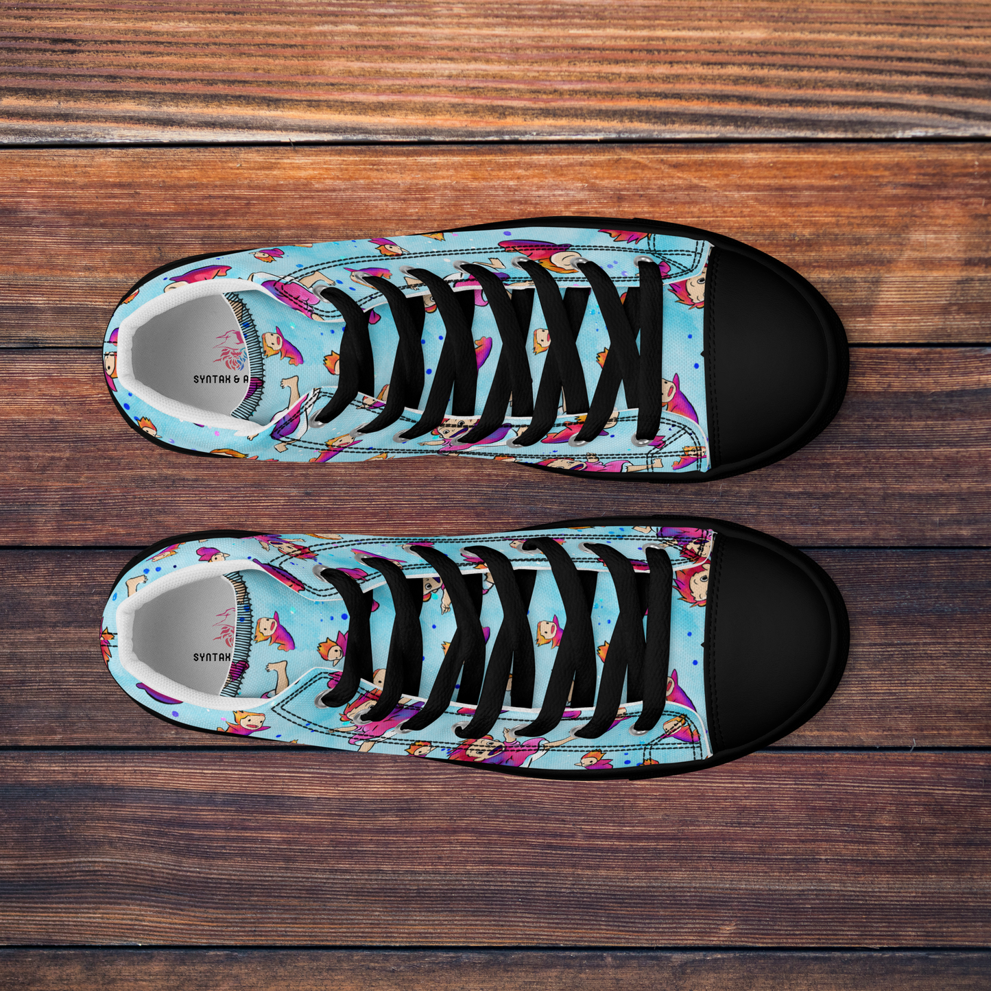 Ponyo | Women & Girls High Top Sneakers - Syntax & Alchemy
