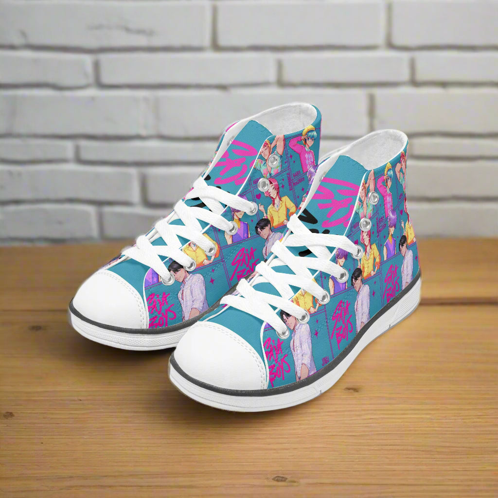 Saja Boys | Kids & Youth High Top Sneakers - Syntax & Alchemy